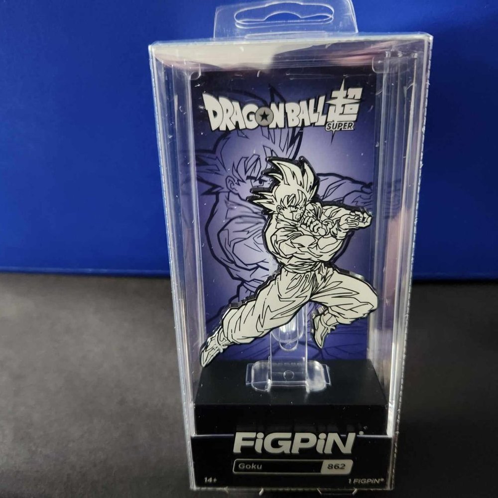 Dragon Ball Super Goku 862 Figpin - Gamestop Exclusive - NWT